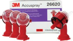 ATOMIZING HEAD REFILL PACK, RED,